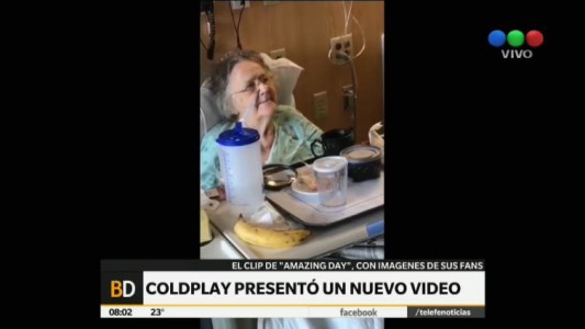 Coldplay presentó un nuevo video, con imágenes de sus fans