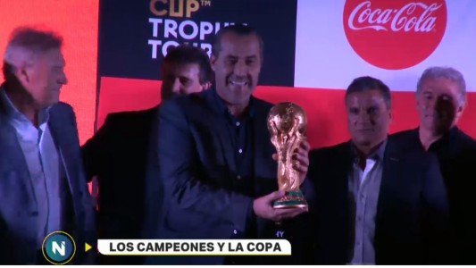 Los campeones del mundo y la Copa