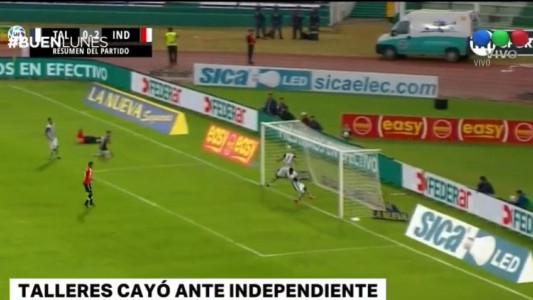 Independiente hundió a Talleres