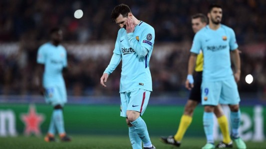 Messi, afuera de la Champions League