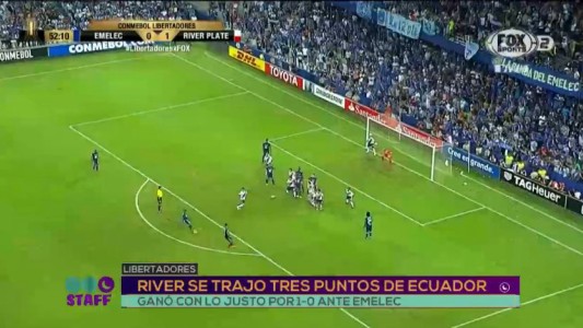 River se trajo 3 puntos de Ecuador