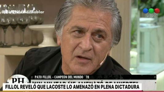 Fillol reveló que Lacoste lo amenazó en plena dictadura