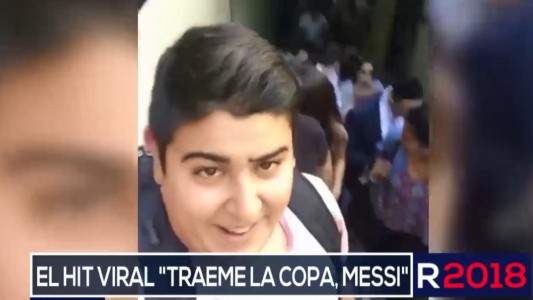 Un cover del hit viral de "Traeme la copa Messi"
