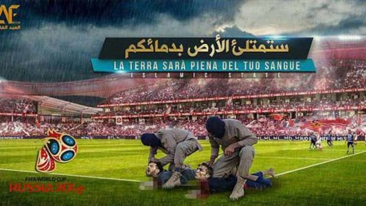Foto aterradora: ISIS amenaza con decapitar a Messi y Cristiano Ronaldo