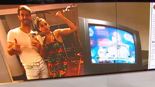 Ansaldi también subió su emoción a las redes sociales