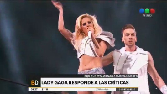 Lady Gaga responde a las críticas