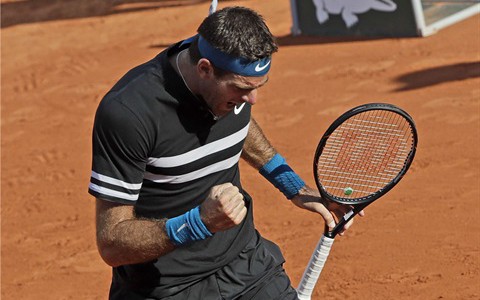 Delpo sigue firme: avanzó a octavos de Roland Garros
