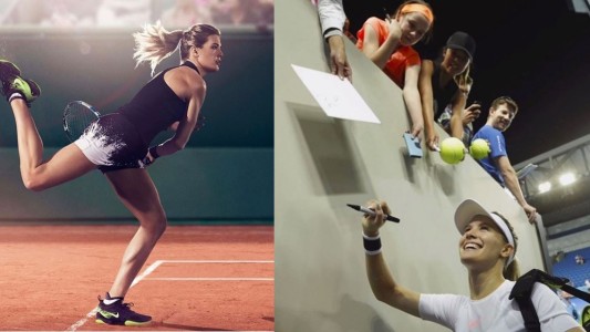 La foto desnuda que posteó una tenista hizo estallar a las redes sociales