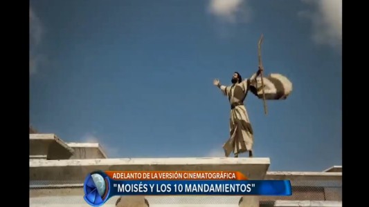 Cine: adelanto de "Moisés y los 10 mandamientos"