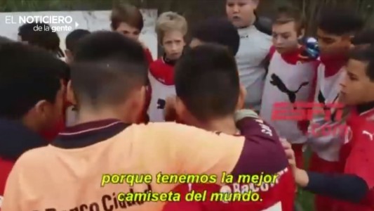 Una arenga entre los pibes clase 97 de Independiente que levanta la polémica