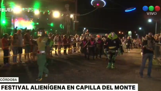 Córdoba: festival alienígena en Capilla del Monte