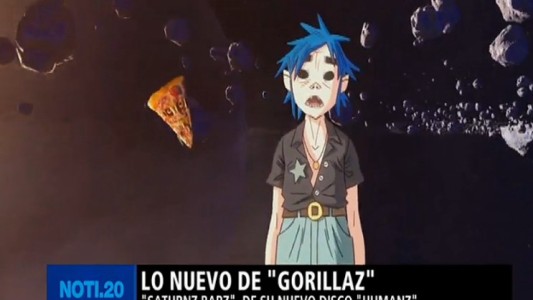 Lo nuevo de "Gorillaz"