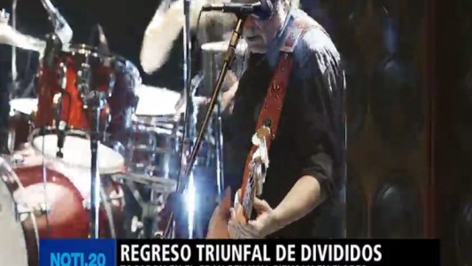 Regreso triunfal de Divididos