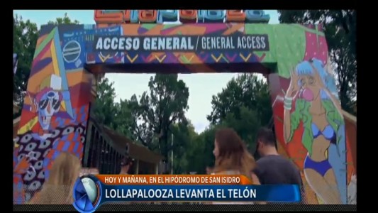 Se levanta el telón de Lollapalooza