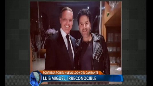 Sorpresa por el nuevo look de Luis Miguel