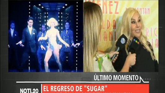 Sugar vuelve a la calle Corrientes y Susana Giménez cuenta todos los detalles