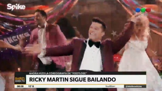 Ricky Martin sigue bailando