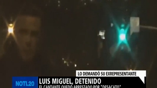 Luis Miguel pagó fianza de un millón de dólares y quedó en libertad