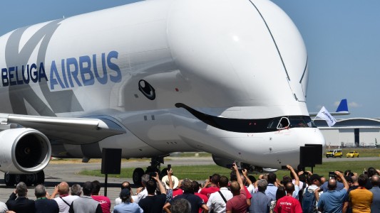 El avión ballena de Airbus, la nave más tierna del mundo