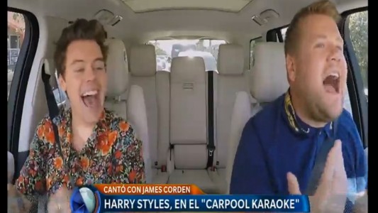 Harry Styles, en el "Carpool Karaoke"