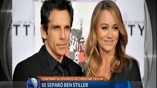 Se separaron Ben Stiller y Christine Taylor
