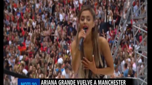 Ariana Grande dará un concierto en Manchester junto a otras estrellas de la música