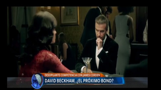 David Beckham: ¿el próximo Bond?