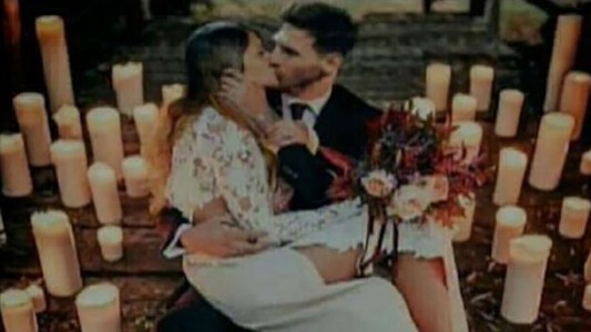 La foto del amor: se filtró la imagen que estará en la puerta del salón