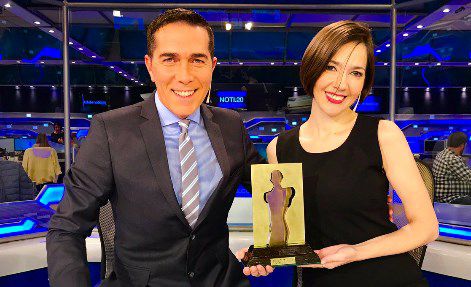 Telefe Noticias fue premiado por FundTV