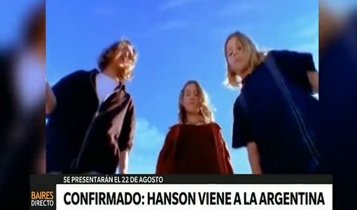 Vuelven los Hanson a la Argentina