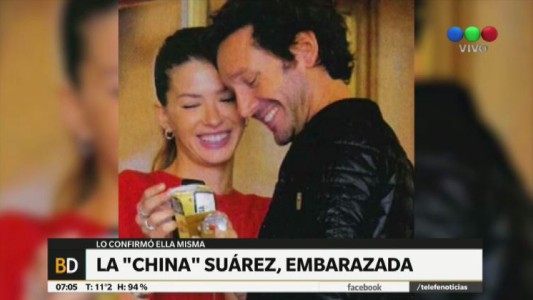 La China Suárez confirmó que está embarazada: "No cumplí los 3 meses todavía"
