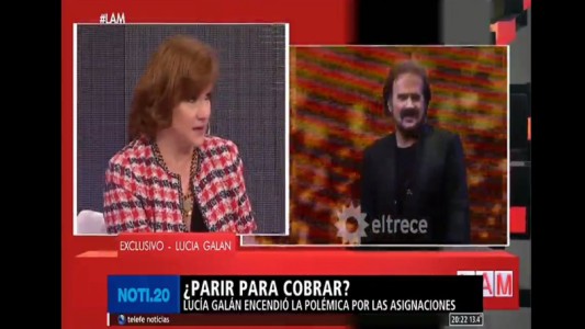 Lucía Galán: "Hay mujeres que quedan embarazadas para cobrar la Asignación Universal por Hijo"