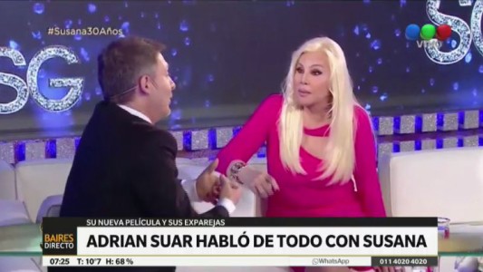 Adrián Suar desmintió haberle dicho a Araceli González que no volvería a trabajar en Pol-Ka