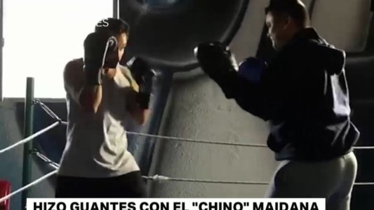 Luciano Pereyra, a las trompadas