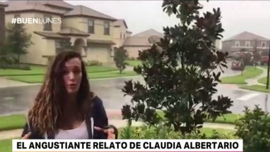 Claudia Albertario: "Estamos todos en un baño, Dios quiera que no nos volemos"