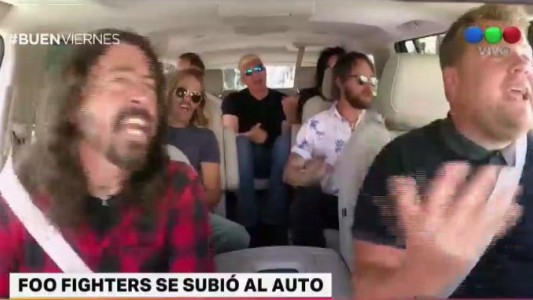 Foo Fighters en el Carpool Karaoke de James Corden