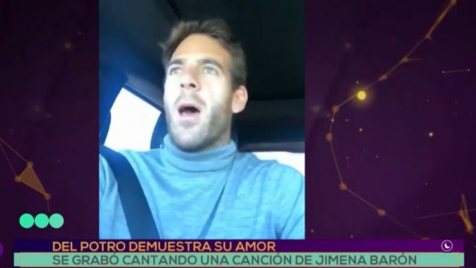 Delpo enamorado: canta los temas de Jimena Barón