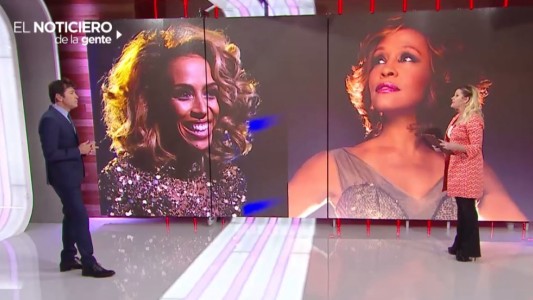 La doble de Whitney Houston