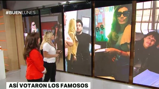 El voto de los famosos