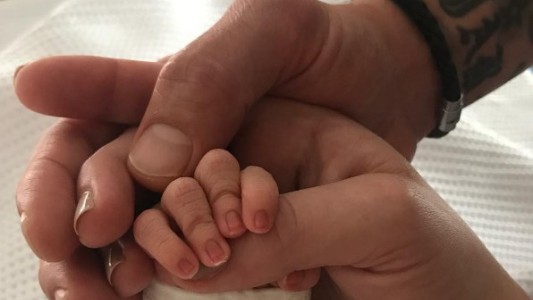 El emotivo video de Agustina Kämpfer junto a su bebé Juan, a días de ser mamá