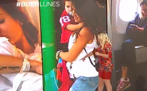 A Antonela ya se le nota la panza