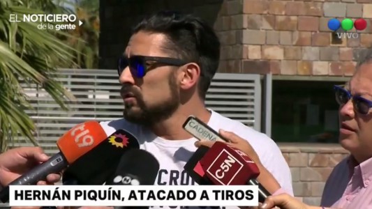 Balearon al bailarín Hernán Piquín y tocó la bocina para que lo ayuden