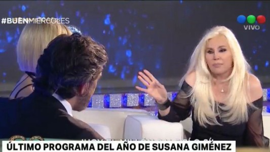 Ultimo programa del año de Susana Giménez
