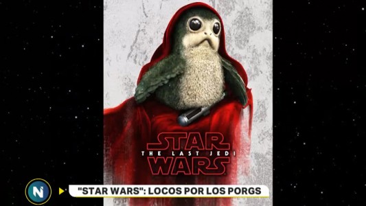 "Star Wars": locos por los Porgs