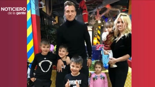 Wanda, Icardi y Maxi López, juntos