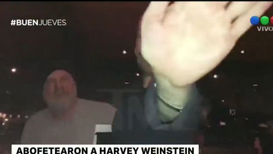Harvey Weinstein fue atacado en un restaurante