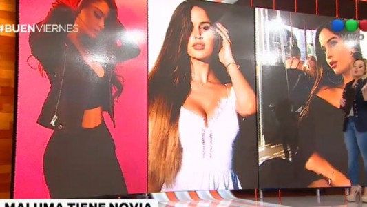 Maluma presentó a su novia