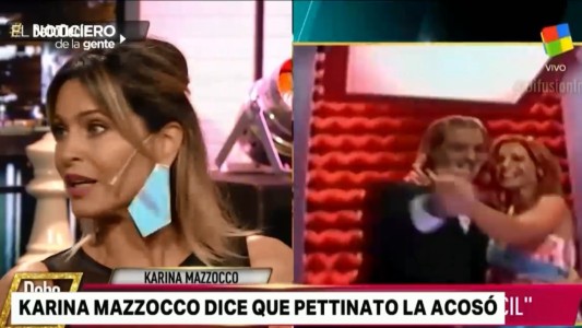 Karina Mazzocco contó que fue acosada por Roberto Pettinato: "Por poner el límite después fue peor"