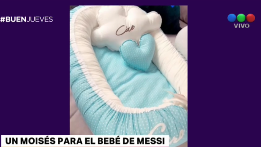 Antonella Roccuzzo mostró el súper regalo para su bebé