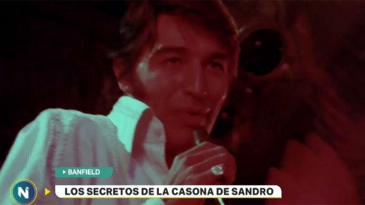 La intimidad de la casa de Sandro